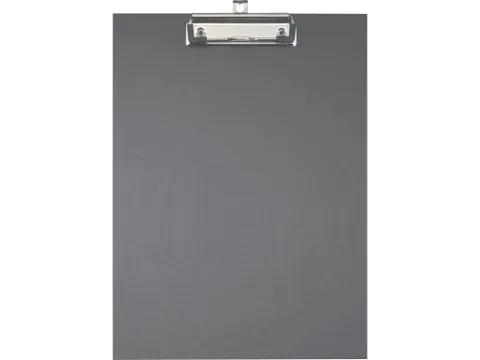 Klemplaat gecoat papier A4 zwart