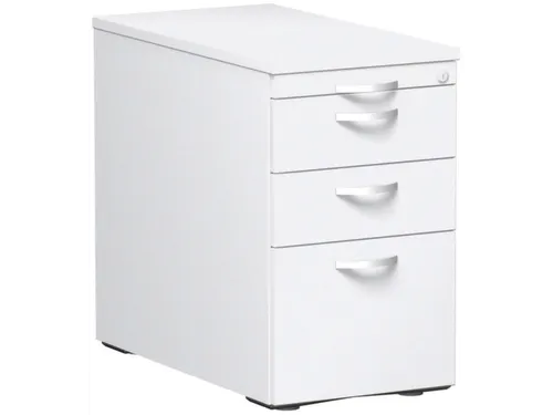Ladenblok 720x430x800mm 2 Laden Pennenlade Hangmappenframe Wit