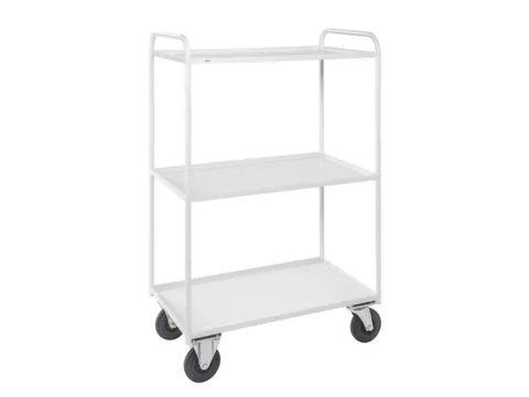 etagewagen,draagverm. 400kg,3etage(s),laadvl. LxB 940x540mm,staaletage