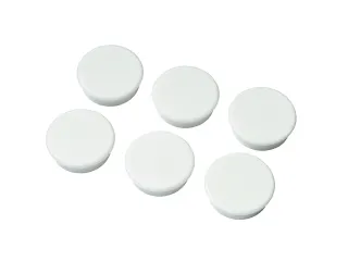 Magneten Millex 25mm wit set a 6 st. - 1