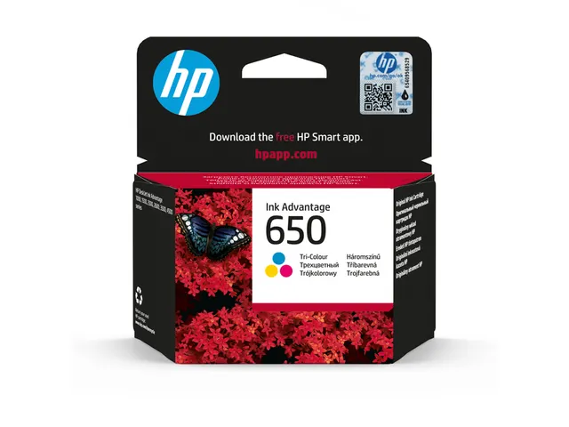 Inktcartridge HP CZ102A 650 3 kleuren
