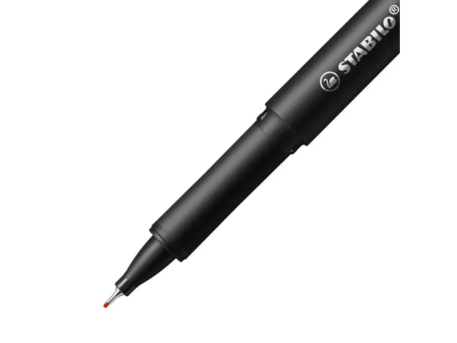 Fineliner STABILO dr!ver Fijne punt 0.4 mm Rood