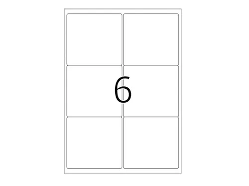 Xerox Multi-use Labels wit permanent 93x99mm 003R96288 600 stuks