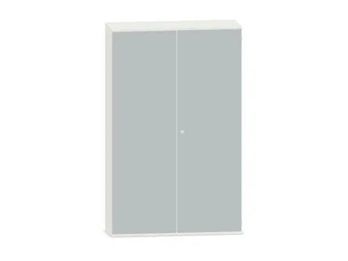 Kantoorkast 1920x1200x430mm Romp Wit Decor Front Lichtgrijs