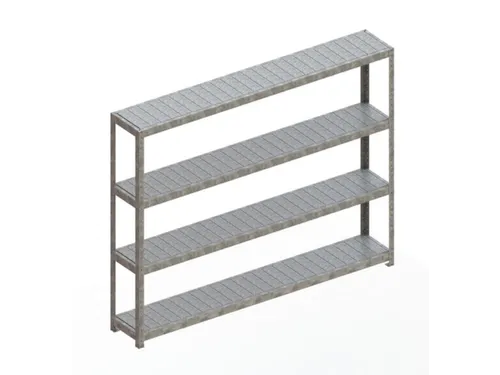 breedvakstelling,grondveld,HxBxD 1970x2504x400mm,vakl. 400kg
