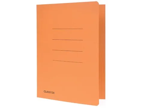 Dossiermap 300 Gram Oranje 18.2x22.5cm