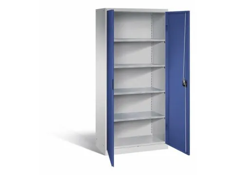 universele kast,HxBxD 1950x890x415mm,4xStalen bodem,cilinderslot