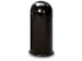 Push Afvalbak Staalplaat 52 Liter 880x415mm Zwart