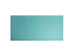 Onderlegger PU 43x90 cm tropisch/cyaan