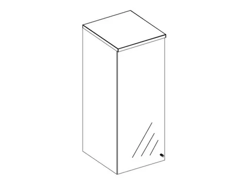 Armoire superposable p. armoire à portes battantes de bureau NE-érab