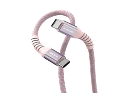 S+C Magnetische Usb-C Kabel roze 100W 31857 480Mbps 1.20m
