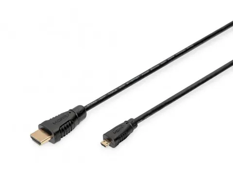 HDMI High Speed-aansluitkabel Type D-Type A M/M 1m met Ethernet Full H