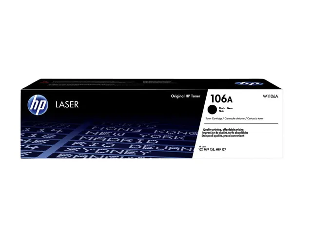 Tonercartidge HP W1106A 106A zwart