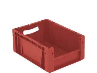 Euronorm Stapelkrat M. Grijpopening Pp Hxlxb 170X400X300Mm Rood - 2