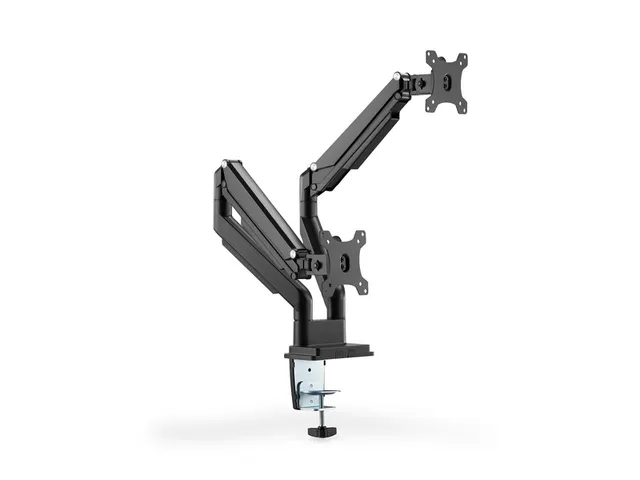 Monitorarm Digitus 2 Schermen met Gasveer en Klem