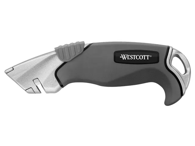 Snijmes Westcott 18mm aluminium met schuifsluiting