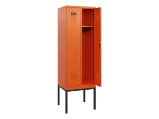 schoollocker,HxBxD 1950x600x500mm,2vak,vak B 300mm,cil.-slot - 1