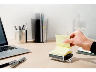 Memoblokdispenser 3M PRO voor Post-it Z-Notes 76x76mm transparant zwar - 2