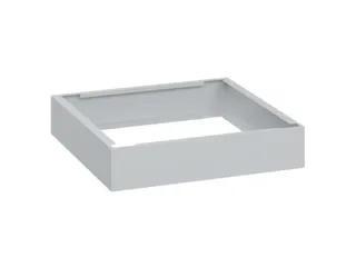 sokkel,HxBxD 100x500x500mm,kunststof,RAL7035,meerprijs - 1