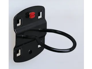 machinehouder,v. perfoplaat,Ø 40mm,RAL7016 - 2