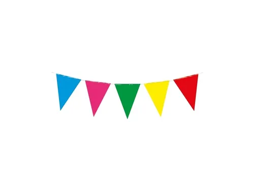 Party Flag PE Multi Colour