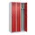 locker voor scheiding van kleding,HxBxD 1850x900x500mm,3vak