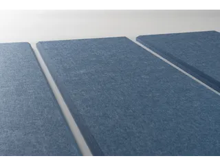 Akoestische PET-vilt wandtegels 30x120cm Blauw 4 Stuks - 3