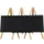 tafelkrijtbord Mini, 24x15cm beuk 3-poot, pak van 3 stuks