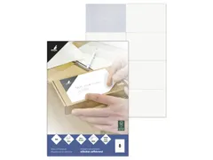 Etiket Kangaro ILK 105x74mm, doos à 100 vel, 8 etiketten per A4 vel