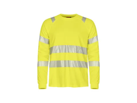 Tranemo 508789 T-shirt, fluo geel, maat L, per stuk