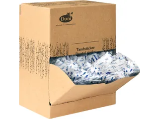 Tandenstoker Hout dispenser 1000 stuks - 1