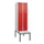 Dubbeldekse dekenkist,HxBxD 2120x600x815mm,2x2vak.,vak B 300mm