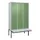 Z-garderobekast,HxBxD 2120x1200x815mm,6vak,vak B 400mm,cil.-slot