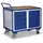 Tafel- En Kastwagen 250kg Lxb 1000x600mm 4 Laden 1 Kast Ral 5010