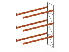 palletstelling,aanbouwveld,HxBxD 4400x3685x1100mm,vakl. 3000kg