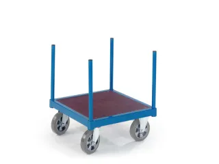 langmateriaalwagen,draagverm. 1000kg,laadvl. LxB 620x620mm,4zijsteunen - 1
