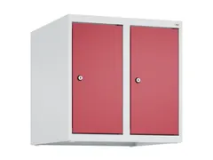 opzetkast,v. locker,2vak.,vak B 250mm,HxBxD 500x500x500mm,vleugeldeur