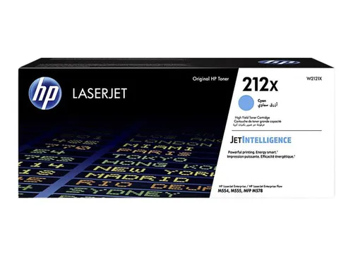 HP W2121X 212X Toner Cyaan XL Originele Tonercartridge