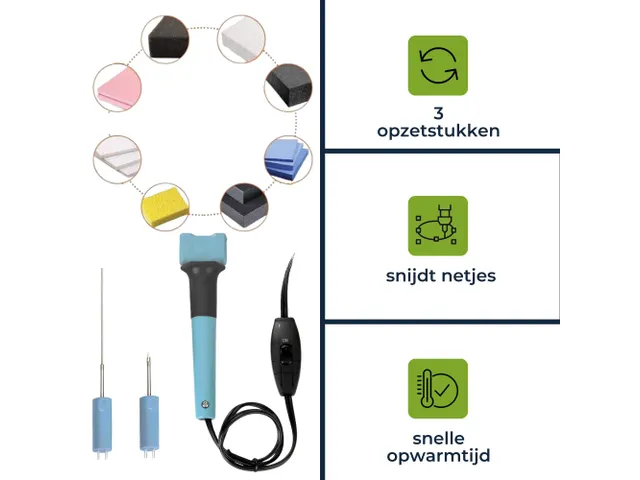 3-In-1 Piepschuimsnijder