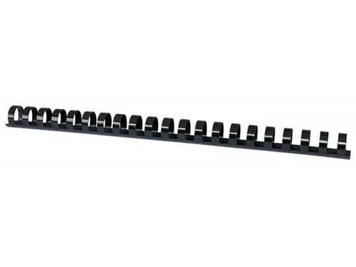 Bindruggen plastic A4 100 stuks 16mm (145 vellen) zwart