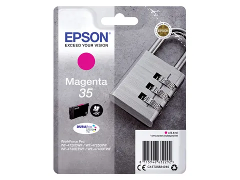 Inktcartridge Epson 35 T3583 rood C13T35834010
