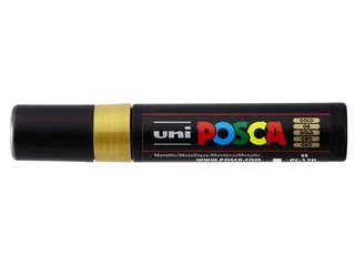Verfstift Posca PC17K Extra Brede punt 15mm rechthoek goud - 3