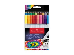 Viltstiften Faber-Castell Grip Bold kartonetui 20 stuks