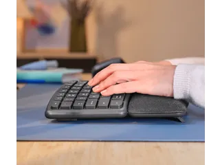 Trust Keyra Draadloos Ergonomisch Toetsenbord Zwart QWERTY US - 3