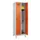 locker,HxBxD 1950x600x500mm,2vak,vak B 300mm,draaigrendel,voeten