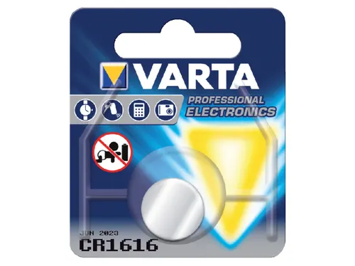 Batterij VARTA knoopcel 1x CR1616 lithium