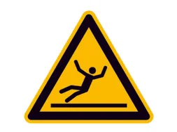 waarschuwingsbord,v. binnen/buiten,waarschuwing v. uitglijden,PVC