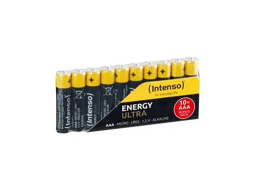 Intenso 7501910 AAA batterijen Energy Ultra 10 stuks