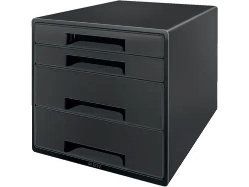 Recycle ladenblok 4 laden 287x270x363mm zwart