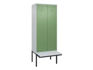 locker voor scheiding van kleding,HxBxD 2120x800x815mm,2vak - 1